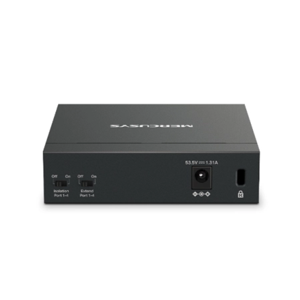Mercusys MS105GP Desktop Switch 5x10/100/1000 + 4-Port PoE+ slika 3