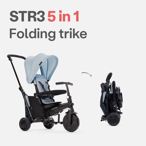 Smart Trike tricikl Str 3 - Cool Grey slika 4