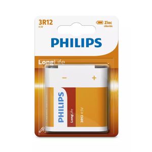 PHILIPS BATTERY 4.5V LONGLIFE 3R12L1B/10