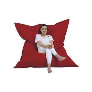 Atelier Del Sofa Giant Cushion 140x180 - Crvena baÅ¡tenska leÅ¾aljka od pasulja