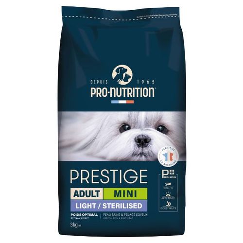 Pro Nutrition Prestige Dog Adult Light Sterilised Mini 3 kg slika 1