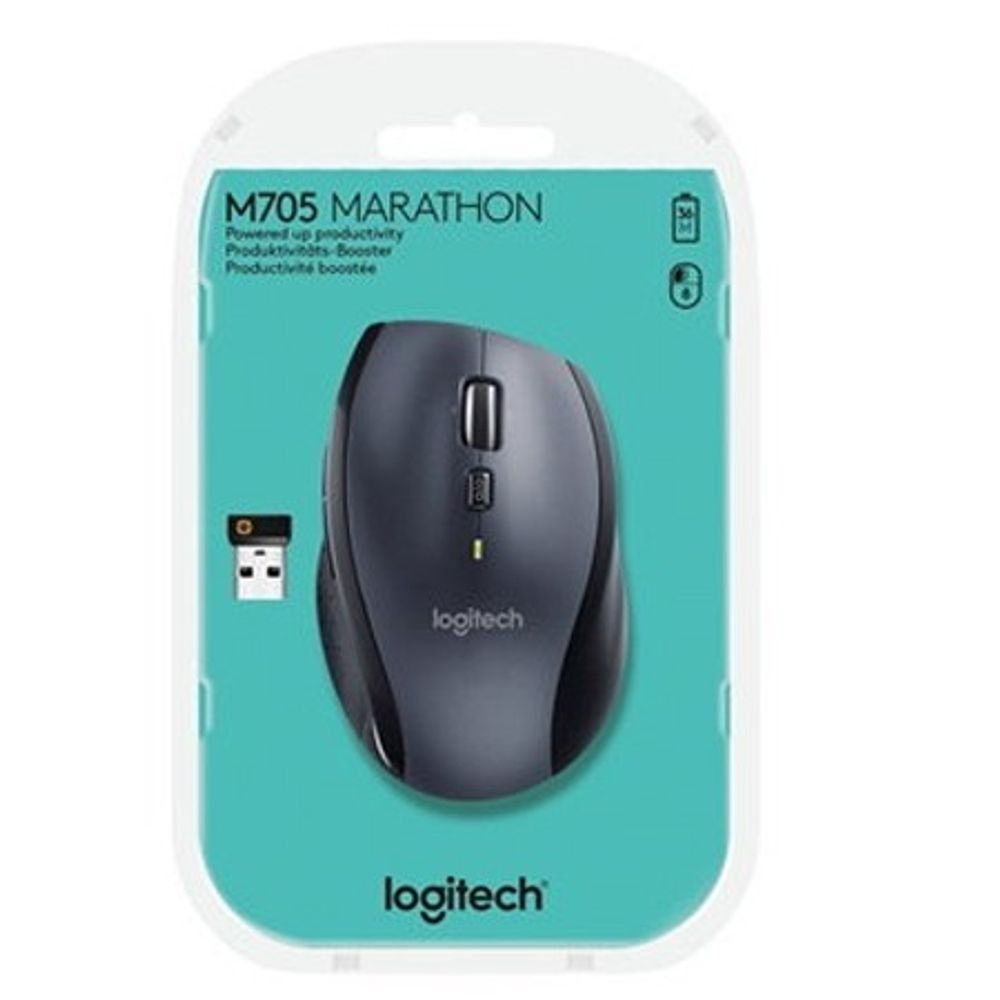 Logitech Miš M705 Marathon Wireless slika 5