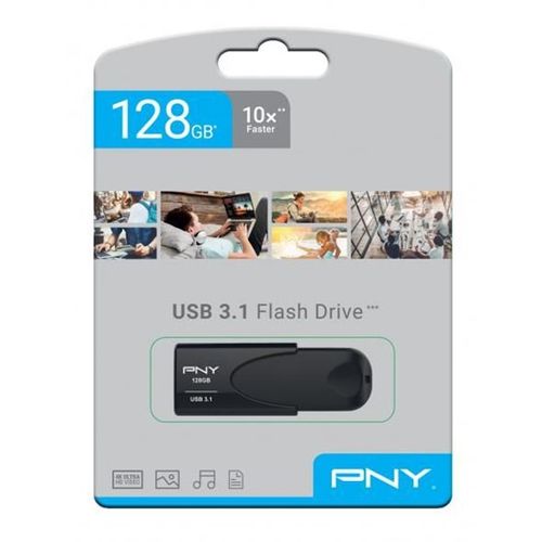 USB stick PNY Attaché 4, 128GB, USB3.1, crni slika 1