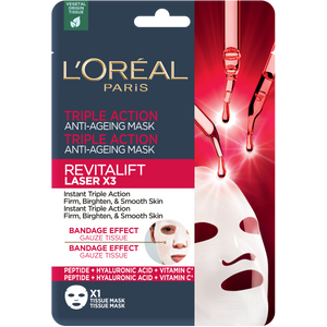 L'Oreal Paris Revitalift LaserX3 Triple Action maska za lice u maramici