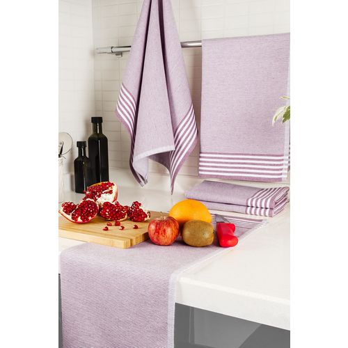 Sevilla - Dusty Rose Dusty Rose Hand Towel Set (5 Pieces) slika 1