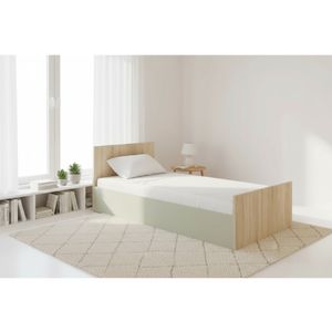 Canon Mint Krevet za Jednu Osobu 90x200 cm, boja: Sonoma