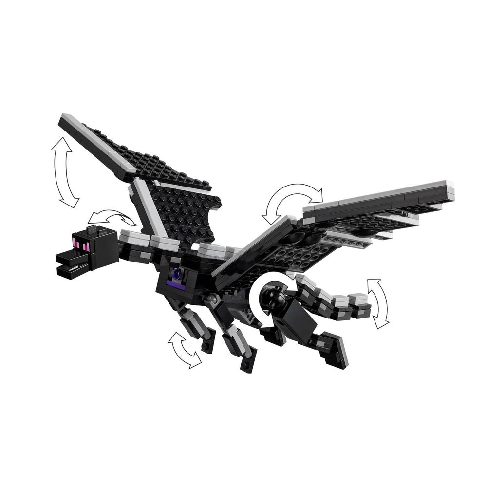 LEGO 21264 Ender Zmaj i End Brod slika 6