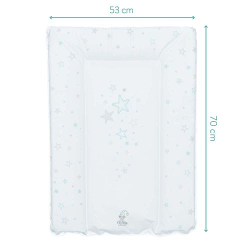 Fillikid podloga za prematanje luxe soft 50x70x4 cm soft, plave zvijezde slika 5