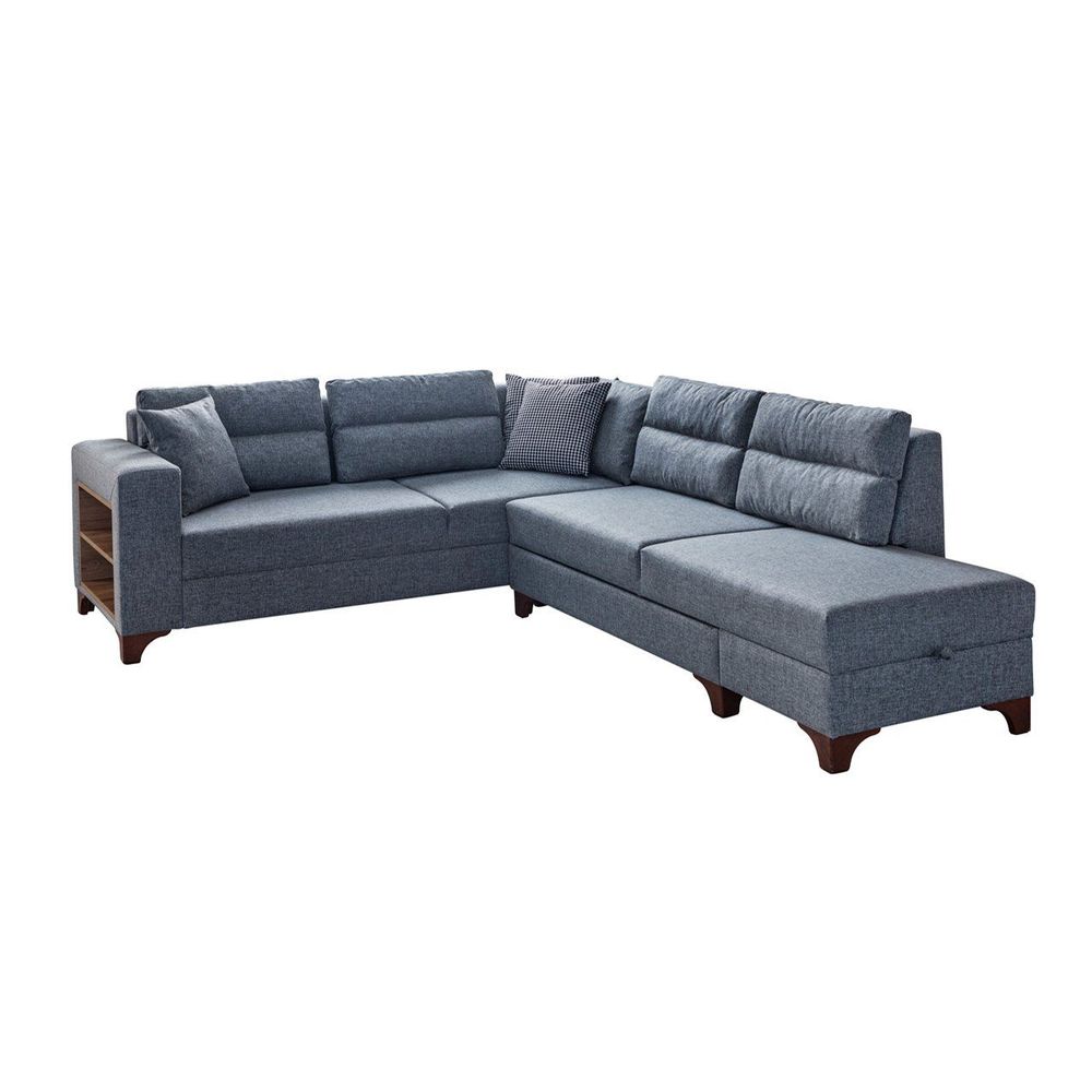 Ugaona Sofa Tloft Lijeva - Siva slika 9