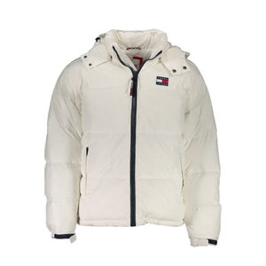 TOMMY HILFIGER WHITE MEN'S JACKET