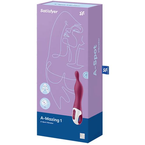 Vibrator Satisfyer A-Mazing 1, crveni slika 5