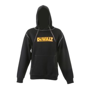 DEWALT MUŠKA MAJICA S KAPULJAČOM CRNA XXL DWC47-001-XXL