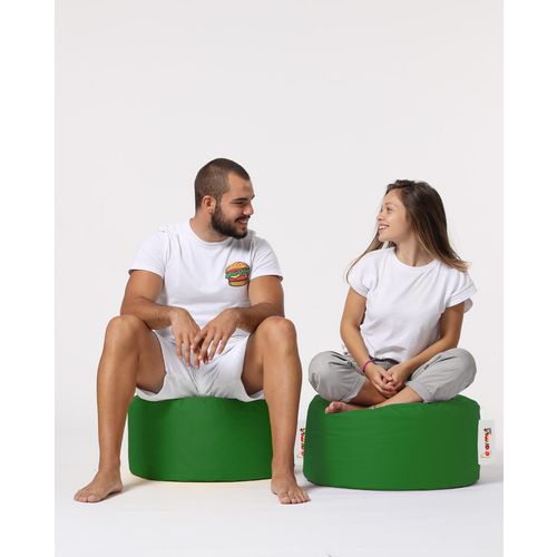 Atelier Del Sofa Vrtni tabure, Round Pouf - Green slika 7