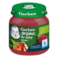 Gerber Organic for Baby Kašica jabuka i cikla 125g