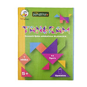 Vrabac Tangram, edukativna geometrijska slagalica