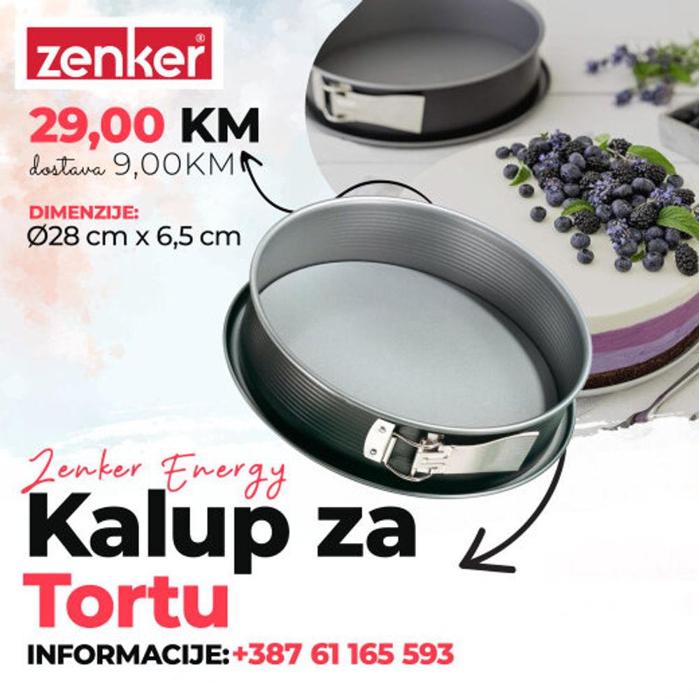 Energy Kalup za tortu 28 cm slika 1