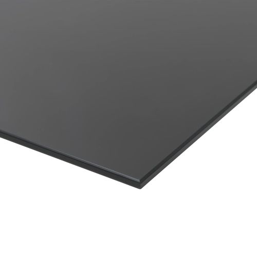 Zidna crna magnetna ploča od stakla 60 x 20 cm slika 16