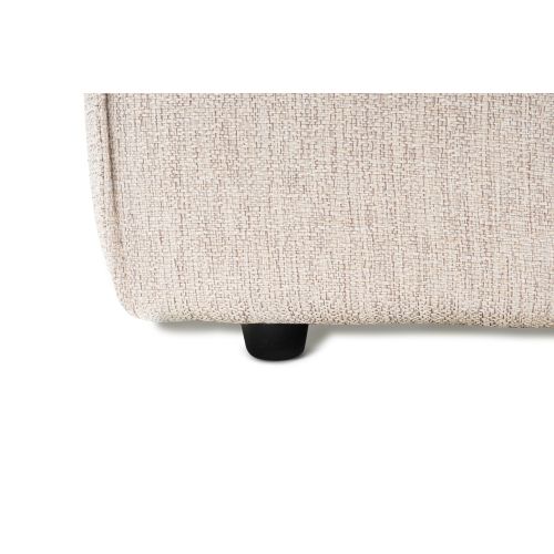 Woody Fashion Kutna garnitura Lora (L1-O1-1R-POUFFE ) - svjetlo smeđa slika 14