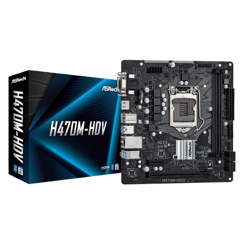 MB 1200 ASRock H470M-HDV 90-MXBG50-A0UAYZ slika 1