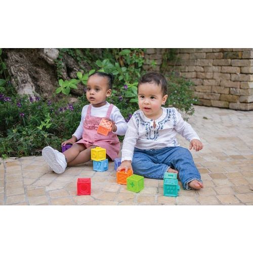 Edushape Kocke Textured Pop Blocks slika 2