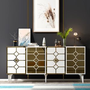 Irmak - White, Gold White
Gold Console