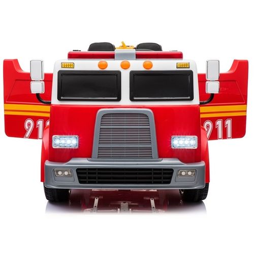 Vatrogasni kamion na akumulator Fireman - crveni slika 7