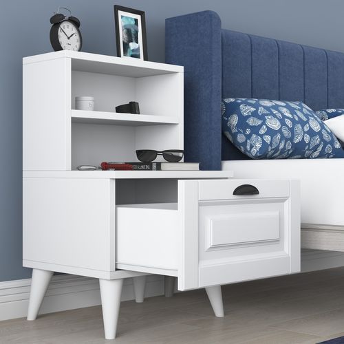 BD105 - 2785 White Nightstand slika 5