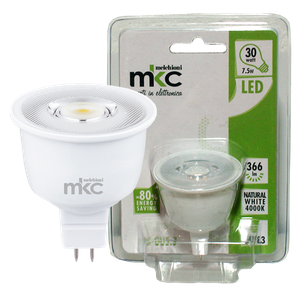 MKC Sijalica, LED 7.5W, 4000K,12V DC, prirodno bijela svjetlost - LED MR1638 GU5.3/7.5W-N