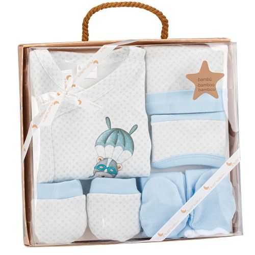 Interbaby Baby set Padobranac 5/1 Blue slika 4