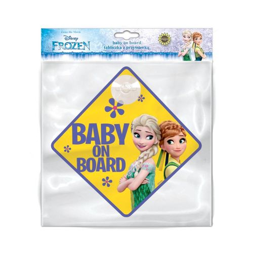 Znak Baby on board Frozen slika 2