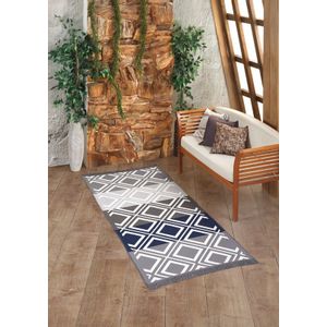 Tepih staza ESTRELLA 80x150 2111-A - Autunno Rombo Navy 023739