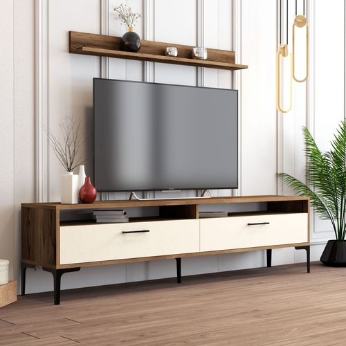 Istanbul - Walnut, Cream Walnut
Cream TV Unit slika 2