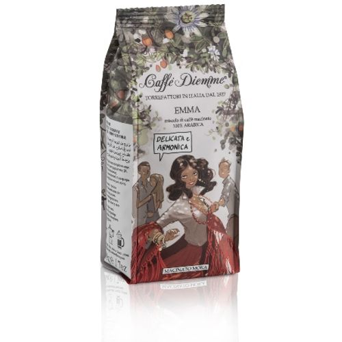 Caffe Diemme mljevena „I Viaggi“ EMMA 200g slika 1