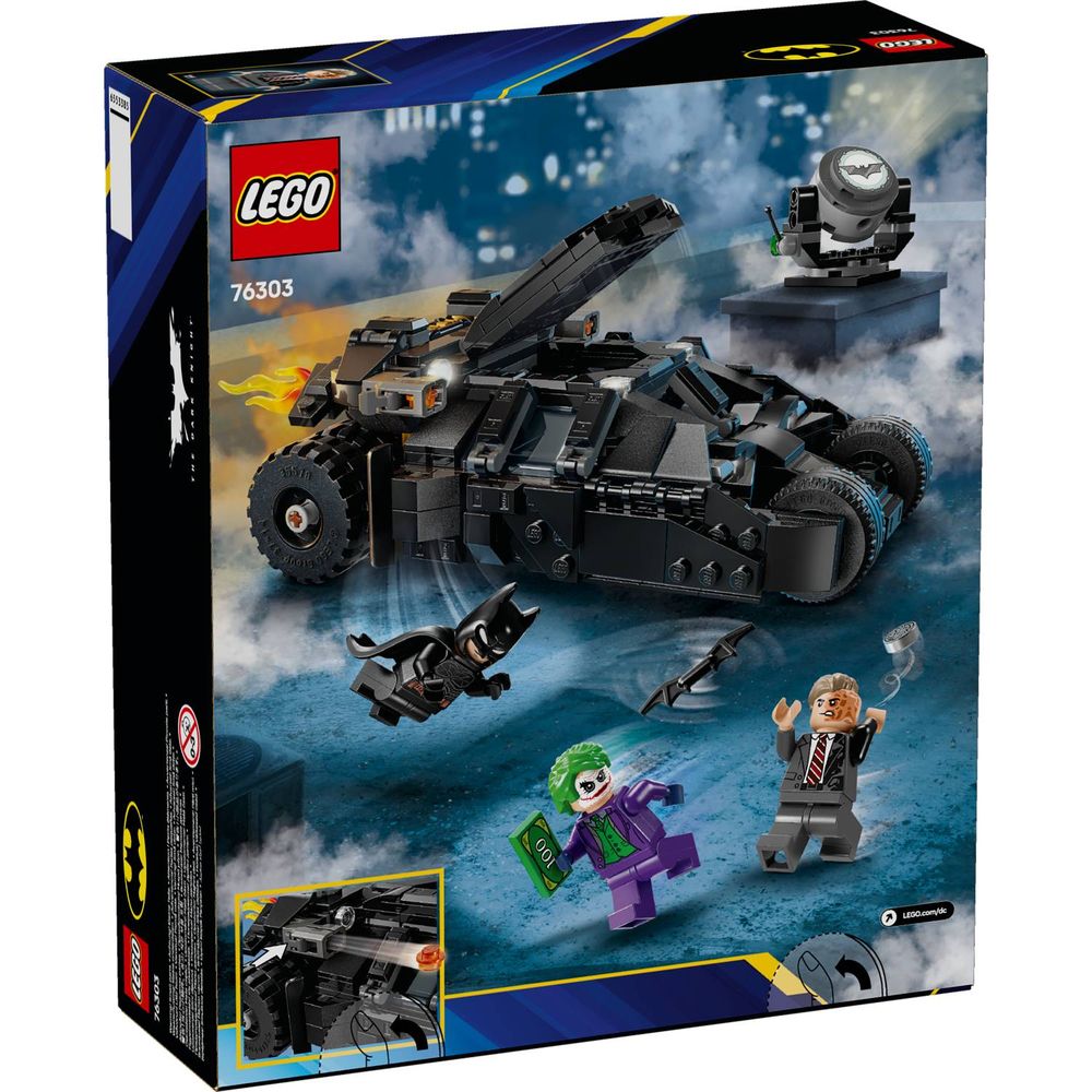 LEGO 76303 Batman™  sa Tumblerom protiv Two Facea™ i Jokera™ slika 9