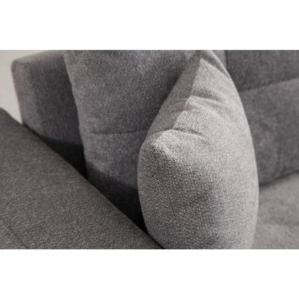 Sinor 3-Sjedalni - Svijetlo Sivi Sofa-Krevet slika 7