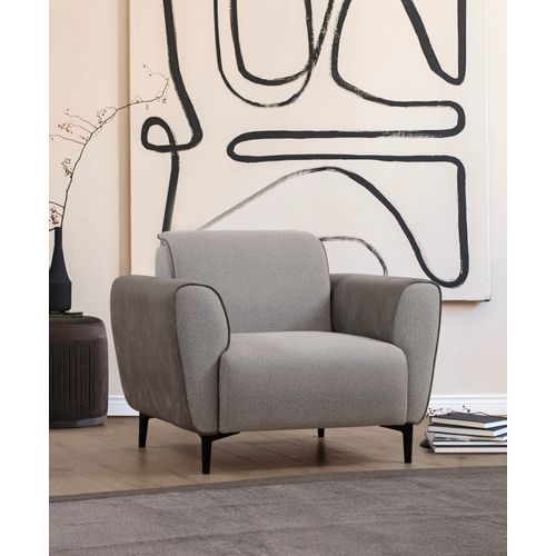 Aren - Grey Grey 1-Seat Sofa slika 1
