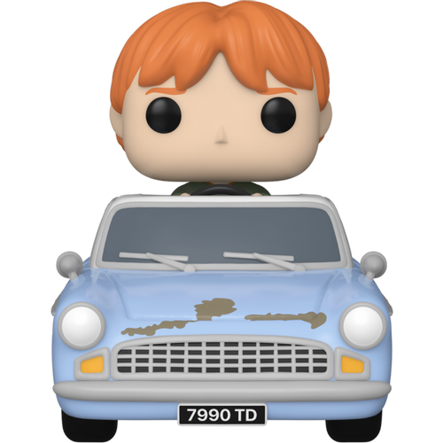 Funko Pop Ride Sup DLX: HP CoS 20th - Ron w/Car slika 2