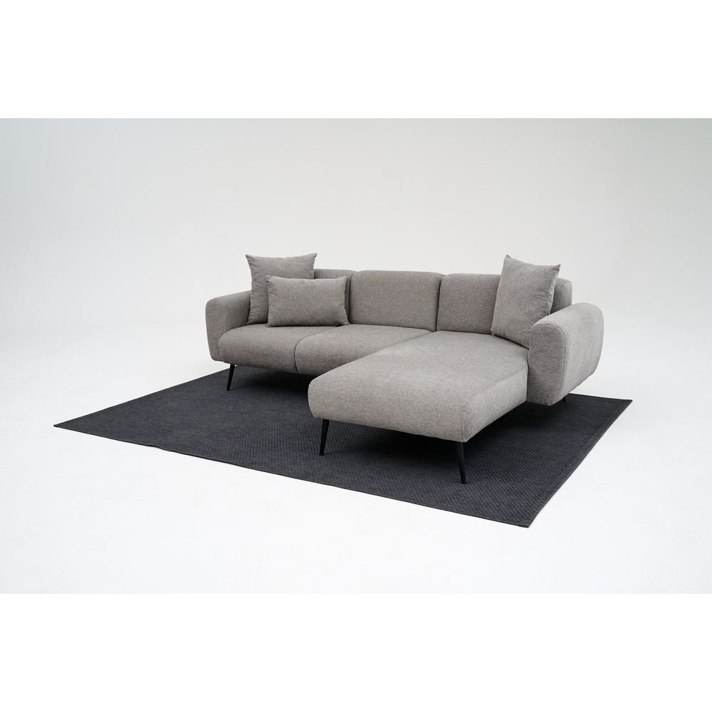 Ugaona Sofa 'Side Right' - Svijetlo Siva slika 3