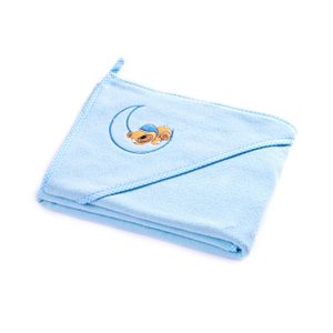 Sensillo dječji ručnik s kapuljačom 100X100cm, medo plavi