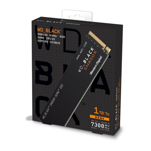 WD 1TB SSD BLACK SN850X M.2 NVMe x4 Gen4 slika 3