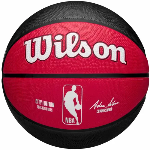 Wilson nba team city edition chicago bulls out ball wz4024205xb slika 1