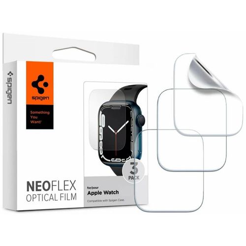 Spigen Neo Flex 3 kom. Apple Watch 4/5/6/SE/7/8, 40 mm/41 mm, prozirni slika 1