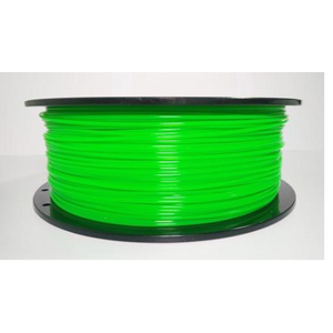 Filament for 3D, PLA, 1.75 mm, 1 kg, transp. green PLA transp. green