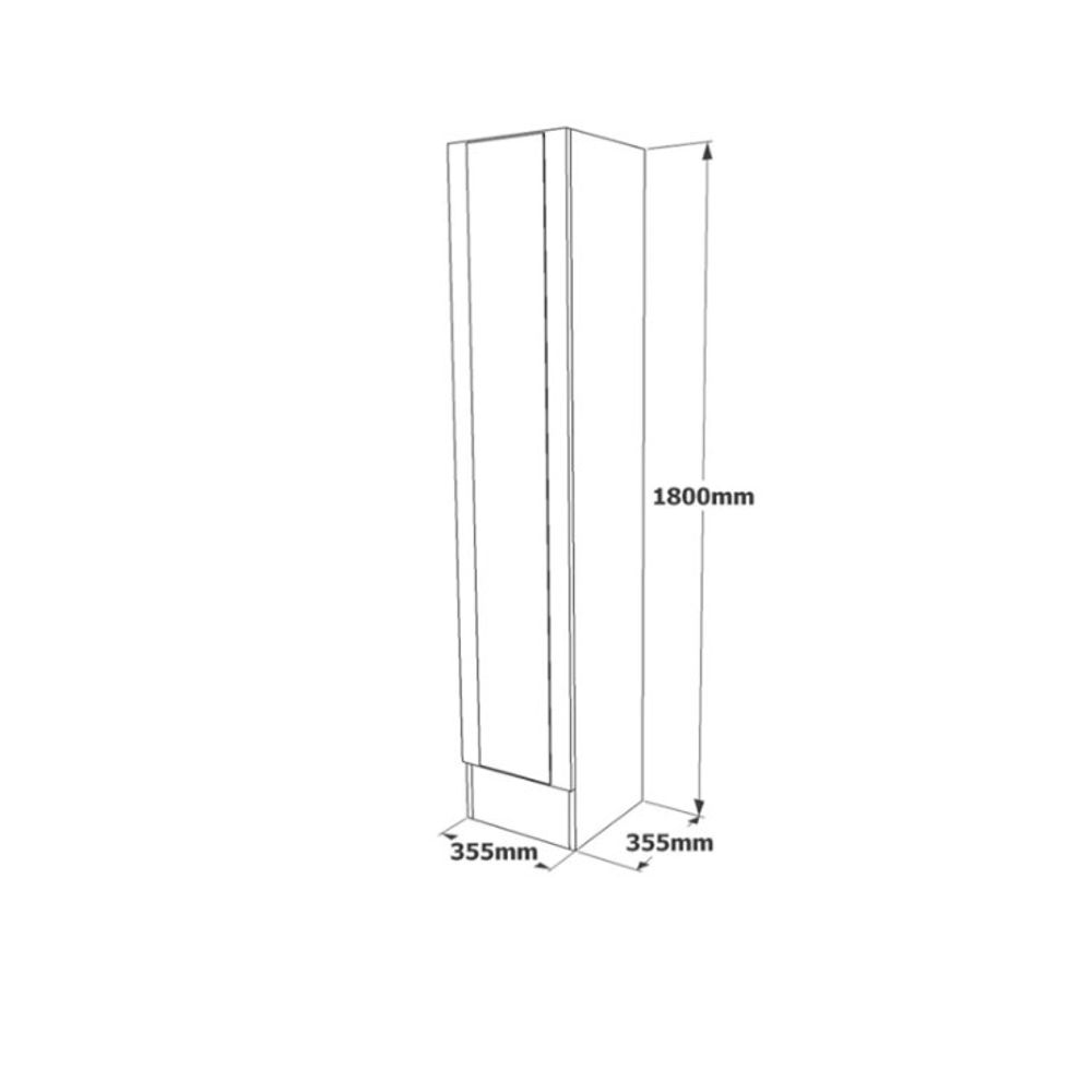 Ml15-A Atlantic Pine Hall Stand slika 7