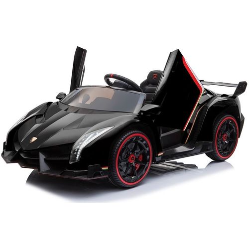 Licencirani Lamborghini Veneno crni - auto na akumulator slika 7