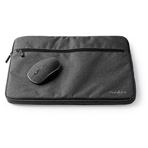 Nedis Notebook Sleeve 15 - 16" 1600 dpi Mouse 210D Polyester Black slika 1