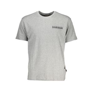 NAPAPIJRI MEN'S SHORT SLEEVED T-SHIRT GRAY