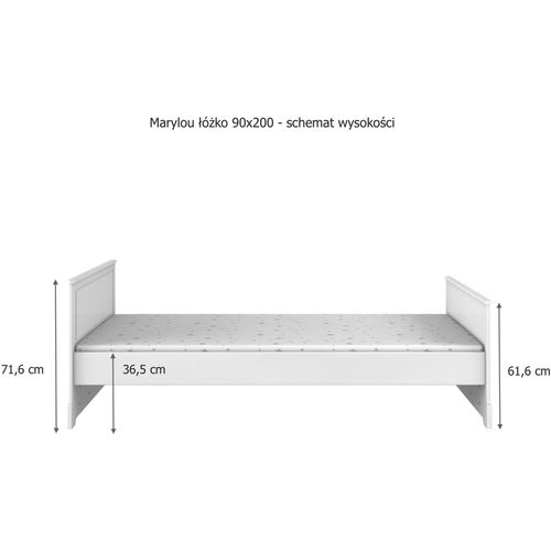 Bellamy Marylou krevet 90x200 cm slika 15