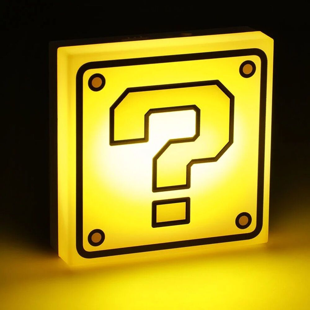 Lampara Question Block Super Mario slika 2