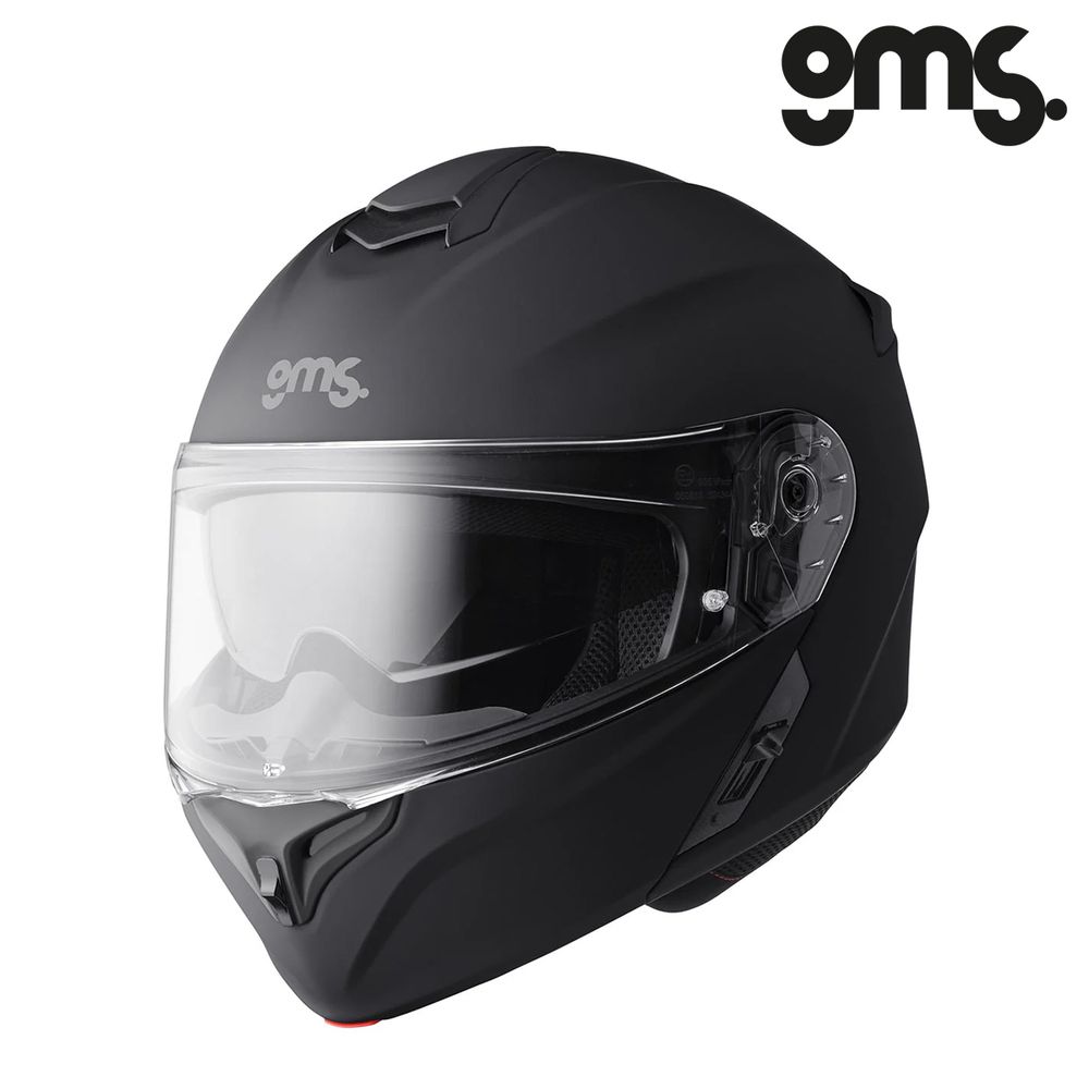 Modularna - flip up kaciga za motor GMS Aperio - Mat crna vel.2XL slika 2